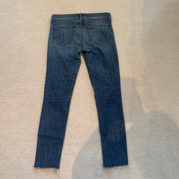 Low Rise Rag & Bone Jeans - Picture 2 of 3